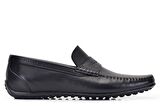 Siyah Günlük Loafer Yazlık Erkek Ayakkabı -11552-