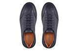 Lacivert Bağcıklı Sneaker Erkek Ayakkabı -12433-