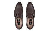 Kahverengi Klasik Loafer Kösele Erkek Ayakkabı -13924-