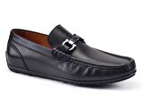 Siyah Bağcıksız Yazlık Loafer Erkek Ayakkabı -95401-