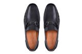 Siyah Bağcıksız Yazlık Loafer Erkek Ayakkabı -95401-