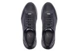 Siyah Bağcıklı Sneaker Erkek Ayakkabı -12416-