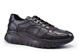 Siyah Str Baskı Sneaker Ayakkabı -11008-
