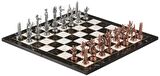 Metal Mısır Satranç Takımı Antik ve Katlanır Merme
