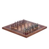 Gifthome Metal Satranç Takımı / Seti ; Küçük Boy, 