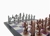 Gifthome Metal Satranç Takımı/Seti;Büyük,Mısır,Ant