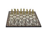 Gifthome Metal Satranç Takımı/Seti;Battal,Osmanlı&