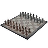 Gifthome Metal Satranç Takımı/Seti;Orta,İspanyol,A