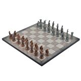 Gifthome Metal Satranç Takımı;Orta,Truva&Sparta,An