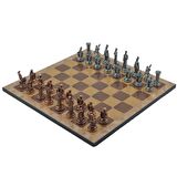 Gifthome Metal Satranç Takımı;Orta,Truva&Sparta,An