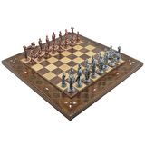 Gifthome Metal Satranç Takımı/Seti,Büyük,Pegasus, 