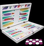 Gifthome Deri Tavla Trend Feather