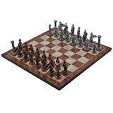 Gifthome Metal Satranç Takımı/Seti; Büyük, Pegasus