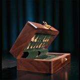 GiftHome Pocket Serisi Battal Boy Mıknatıslı Kutulu Klasik Satranç Takımı (25X12,5X5 cm.)