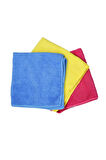 Microfiber Araç temizleme bezi 40x40 Cm 300 Gr/m2 (3 Adet )