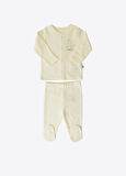 Organik New Basic Pijama Takımı Natural