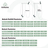 Organik New Basic Patikli Pantolon Natural