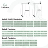 Organik Bono Triko Pantolon Natural