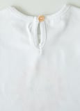 Organik Mellow 2'li T-Shirt Beyaz Pembe