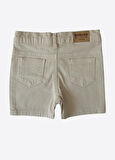 Organik Dean Şort Bej