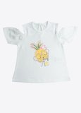 Organik Juice T-Shirt Beyaz
