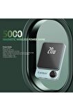 Peeq PD23 5000 mAh Hızlı Şarj Powerbank Yeşil 