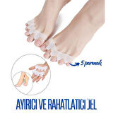 ModaCar 5 Parmak Parmak Ayırıcı ve Rahatlatıcı 