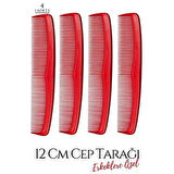 ModaCar 12 Cm Erkek Cep Tarağı 4 ADET