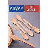 ModaCar Ahşap Baharat Kaşığı Barnhard Design 6 ADET