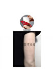 Alsepeteavm Canım Annem Çince Tattoo Geçici Dövme Şablonları Kına Kalıpları
