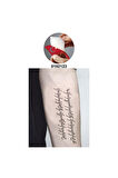 Alsepeteavm Elf Harfleri Mordor Dili  Tattoo Geçici Dövme Şablonları Kına Kalıpları