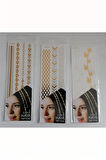 Alsepeteavm Saç Dövmesi Hair Flash Tattoo 3 Adet birden Model 1