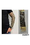 Alsepeteavm Giyilebilir Dövme Çift Kol 2 Adet Kol Çorap Dövmesi Sleeve tattoo Model7