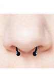 Alsepeteavm 36 Adet Birden Karışık Desen Siyah Renk Piercing