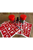 Alsepeteavm Simli Dövme Glitter Tattoo Kit 2 tüp Sim 100 şablon hediyeli