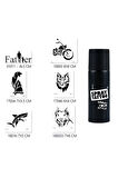 Alsepeteavm Motor Ve Köpek Sprey Dövme Seti Spray Tatto