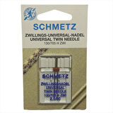 Ev Tipi Aile Dikiş Makinesi Çiftli Dikiş İğnesi / 130/705 H ZWI 2.5/80