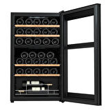 Berfmann Çift Bölmeli Şarap Dolabı ve Soğutucu (34 Şişelik)