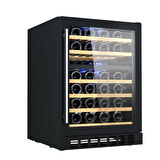 Berfmann Tezgah Altı Çift Bölmeli Şarap Dolabı (46 Şişelik)