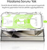 İ-STONE MAGIC GLASS IPHONE 12 PRO MAX UYUMLU FULL PLATİNUM OTOMATİK APARATLI KIRILMAZ CAM/EKRAN KORUYUCU