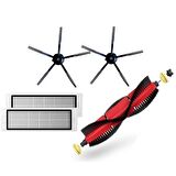 Roborock S5 MAX- Siyah Robot Süpürge Uyumlu 5'li Yedek Parça Seti