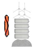 Xiaomi Vacuum Mop 2in1 Essential (MJSTG1) Robot Süpürge Uyumlu 10'lu Yedek Parça Seti