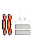 Xiaomi Vacuum Mop 2in1 Essential (MJSTG1) Robot Süpürge Uyumlu 6'lı Yedek Parça Seti