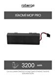 Xiaomi Mop Pro (STYTJ02YM) Robot Süpürge Uyumlu Batarya 3200 mAh - Muadil Ürün