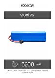 Viomi V5 Robot Süpürge Uyumlu Batarya 5200 mAh - Muadil Ürün