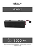 Viomi V2 Robot Süpürge Uyumlu Batarya 3200 mAh - Muadil Ürün