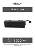 Viomi V2 Max Robot Süpürge Uyumlu Batarya 3200 mAh - Muadil Ürün