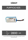Puppyoo R35 Robot Süpürge Uyumlu 2800 mAh Batarya - Muadil Ürün