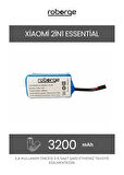 Xiaomi Vacuum Mop 2in1 Essential (MJSTG1) Robot Süpürge Uyumlu 3200 mAh Batarya