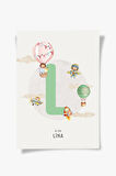 Baby Girl Letter | Çocuk Odası Tablo